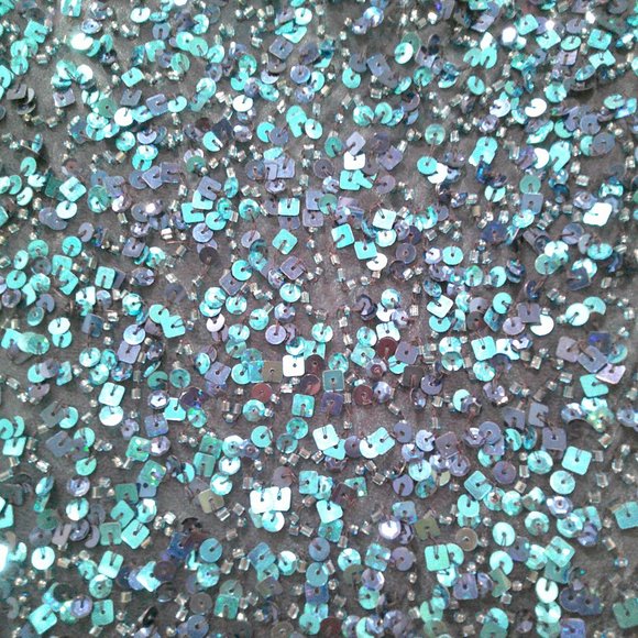 Scala Blue Sequin Mini Dress - Picture 4 of 10